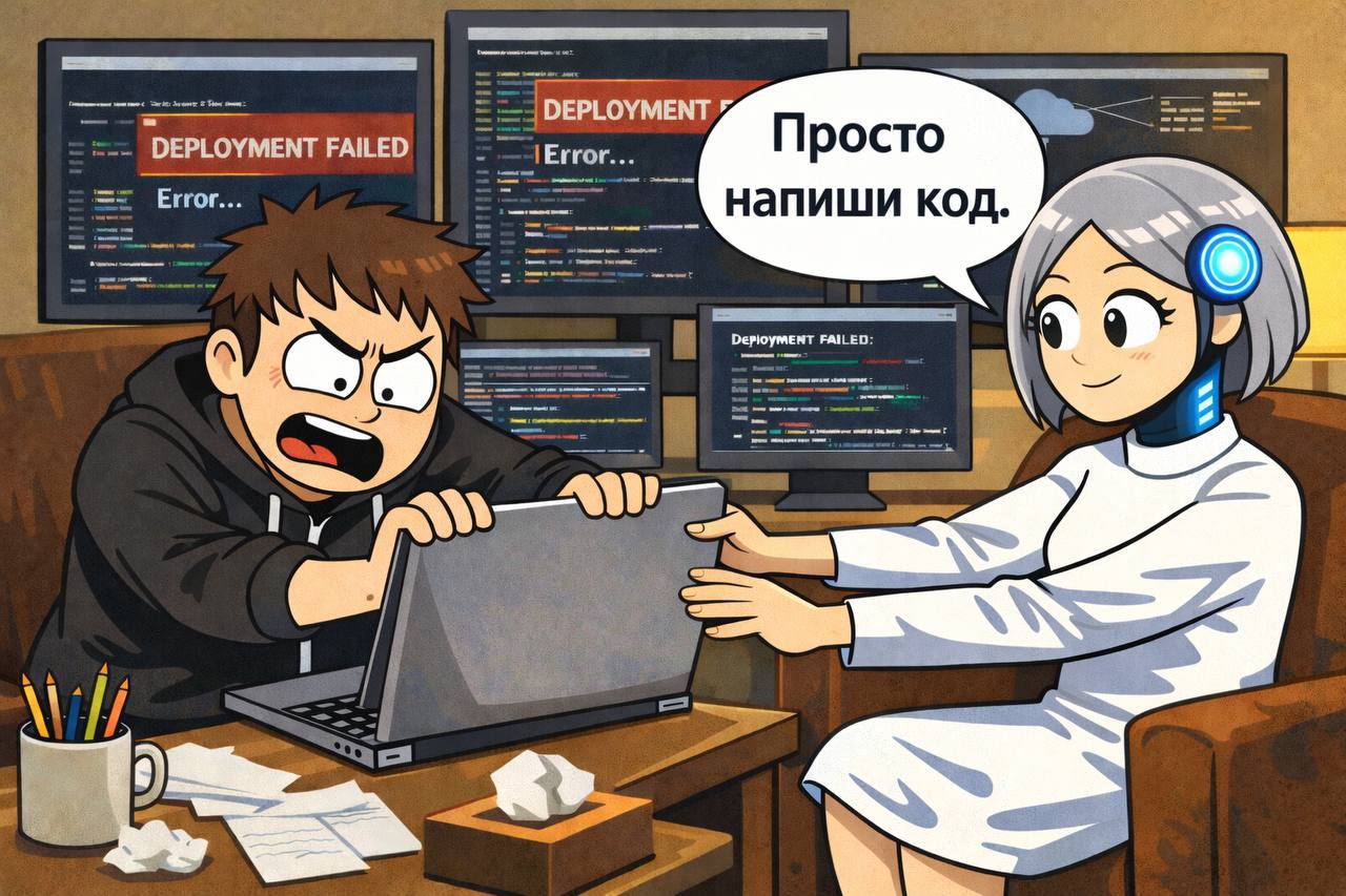 А вот тут прямо производственный роман с... image preview